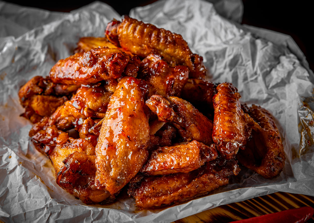 Get the BEST TASTING chicken wings EVER!!