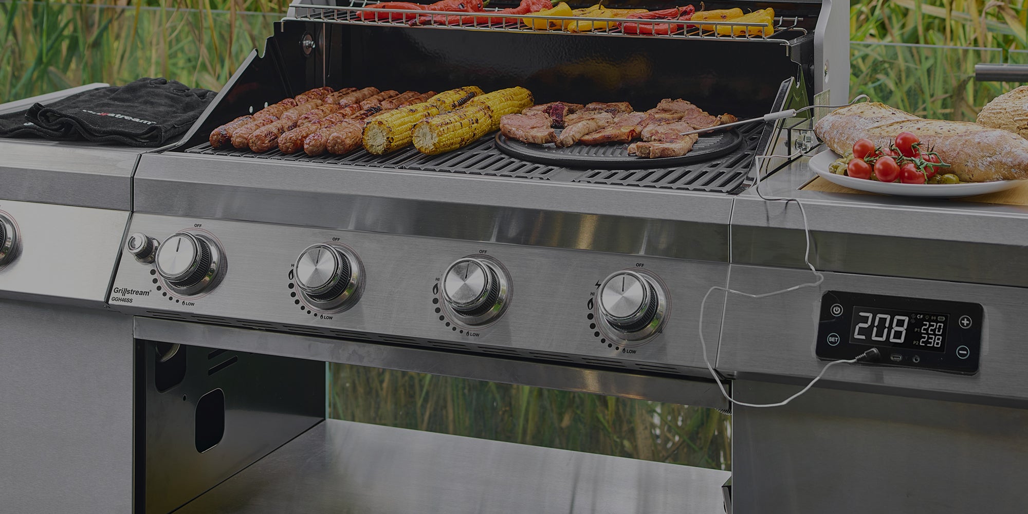 Grillstream gourmet 4 burner best sale