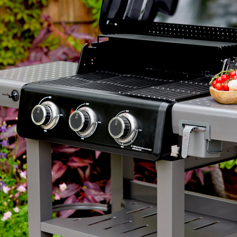 Carbon 3 Burner Barbecue